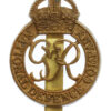 George VI National Defence Company Cap Badge