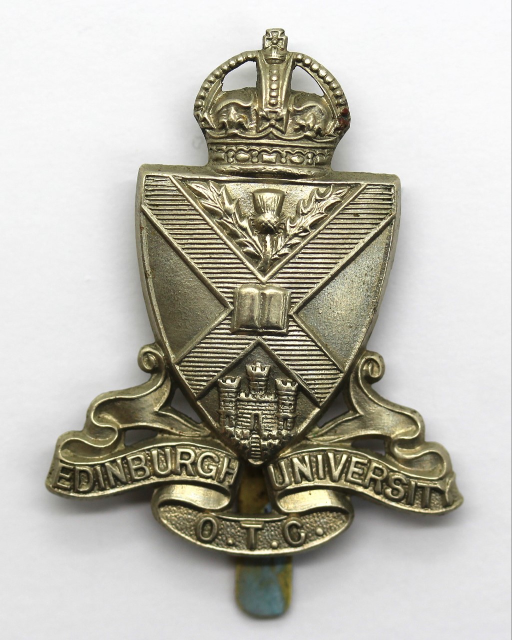 Edinburgh University O.T.C. (T.A.) Cap Badge - King's Crown