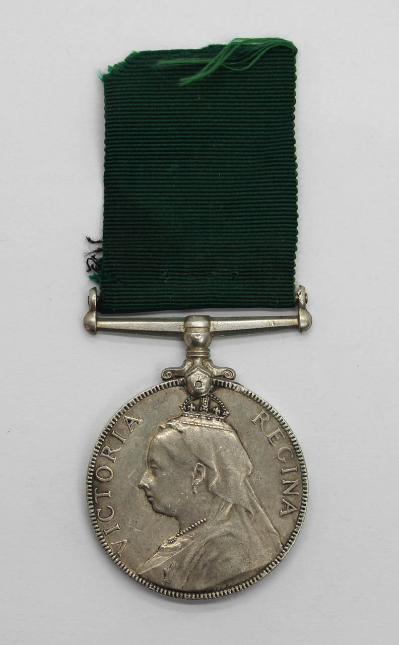 Victorian Volunteer Long Service & Good Conduct Medal - Sergt. A. Hood, 7th V.B. Royal Scots