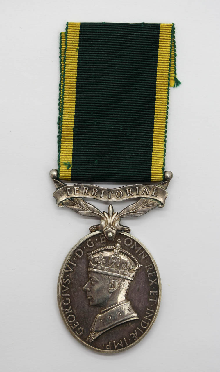 George VI Territorial Efficiency Medal - Spr. G. Singer, Royal Engineers