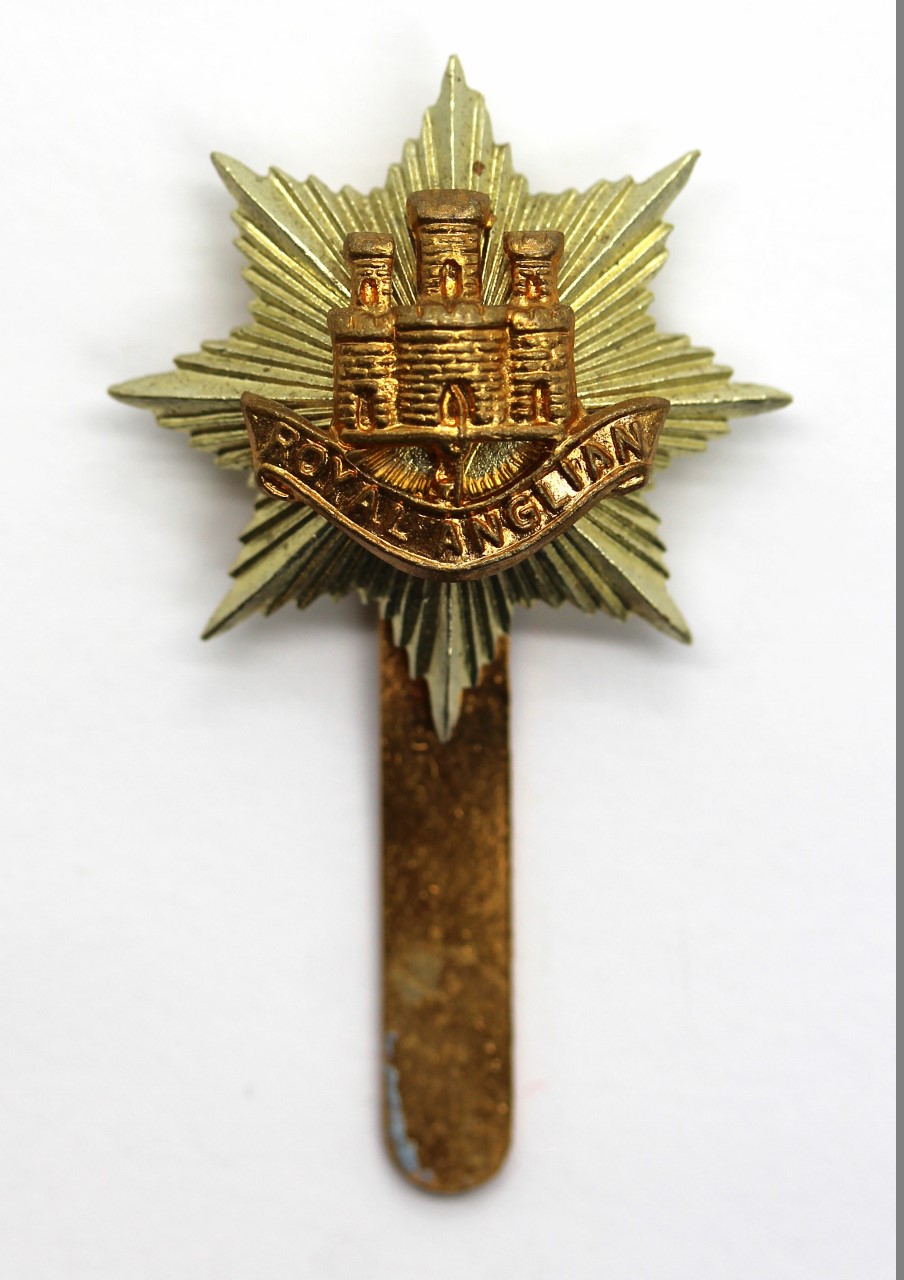 Royal Anglian Regiment Bi-Metal Cap Badge