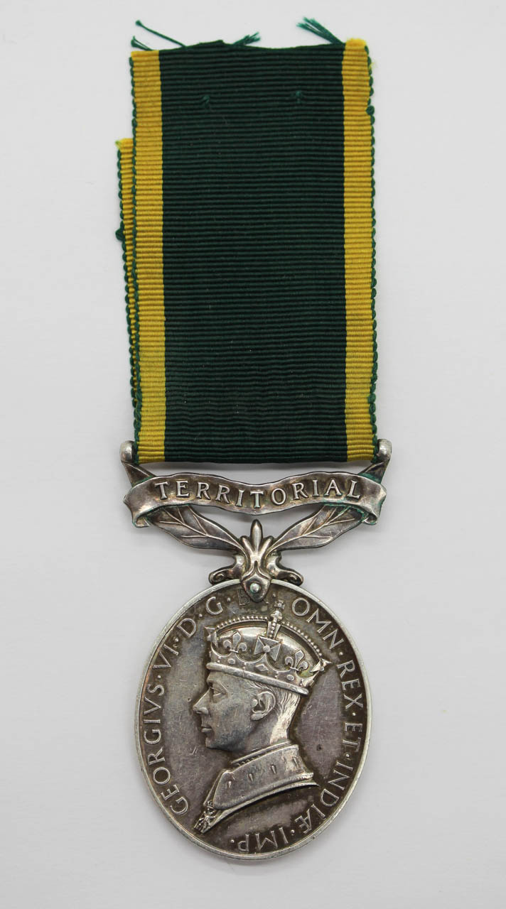 George VI Territorial Efficiency Medal - Spr. F.G. Webster, Royal Engineers