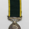 George VI Territorial Efficiency Medal - Sjt. F. Thrower, Royal Engineers