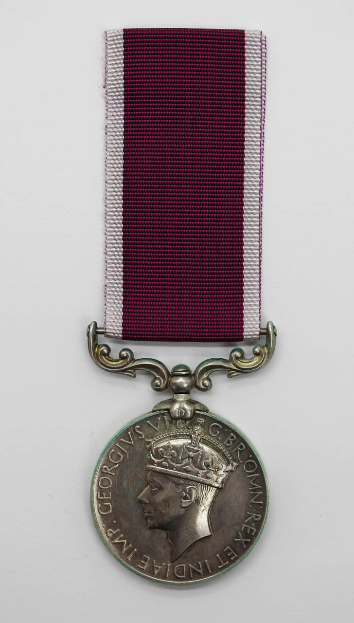 George VI Indian Army Long Service & Good Conduct Medal - Spr. Maha Singh, Bengal Sappers & Miners