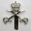Army Physical Training Corps (A.P.T.C.) Chrome Cap Badge - Queen's Crown