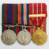 WW2 Canadian Volunteer Service Medal, War Medal and Canadian Forces Decoration Group of Three - S/Sgt. L.J. Green