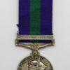 General Service Medal (Clasp - Palestine 1945-48) - Pte. M. Tsilo, African Pioneer Corps
