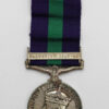 General Service Medal (Clasp - Palestine 1945-48) - Pte. D. Bokgobi, African Pioneer Corps