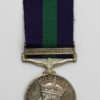 General Service Medal (Clasp - Palestine 1945-48) - Pte. K. Otshaben, African Pioneer Corps