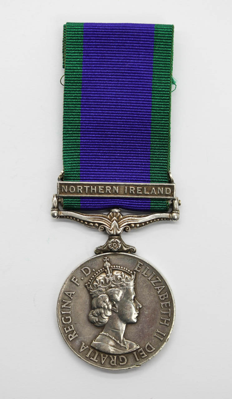 Campaign Service Medal (Clasp - Northern Ireland) - Dvr. C.W.T. Gates, Royal Corps of Transport