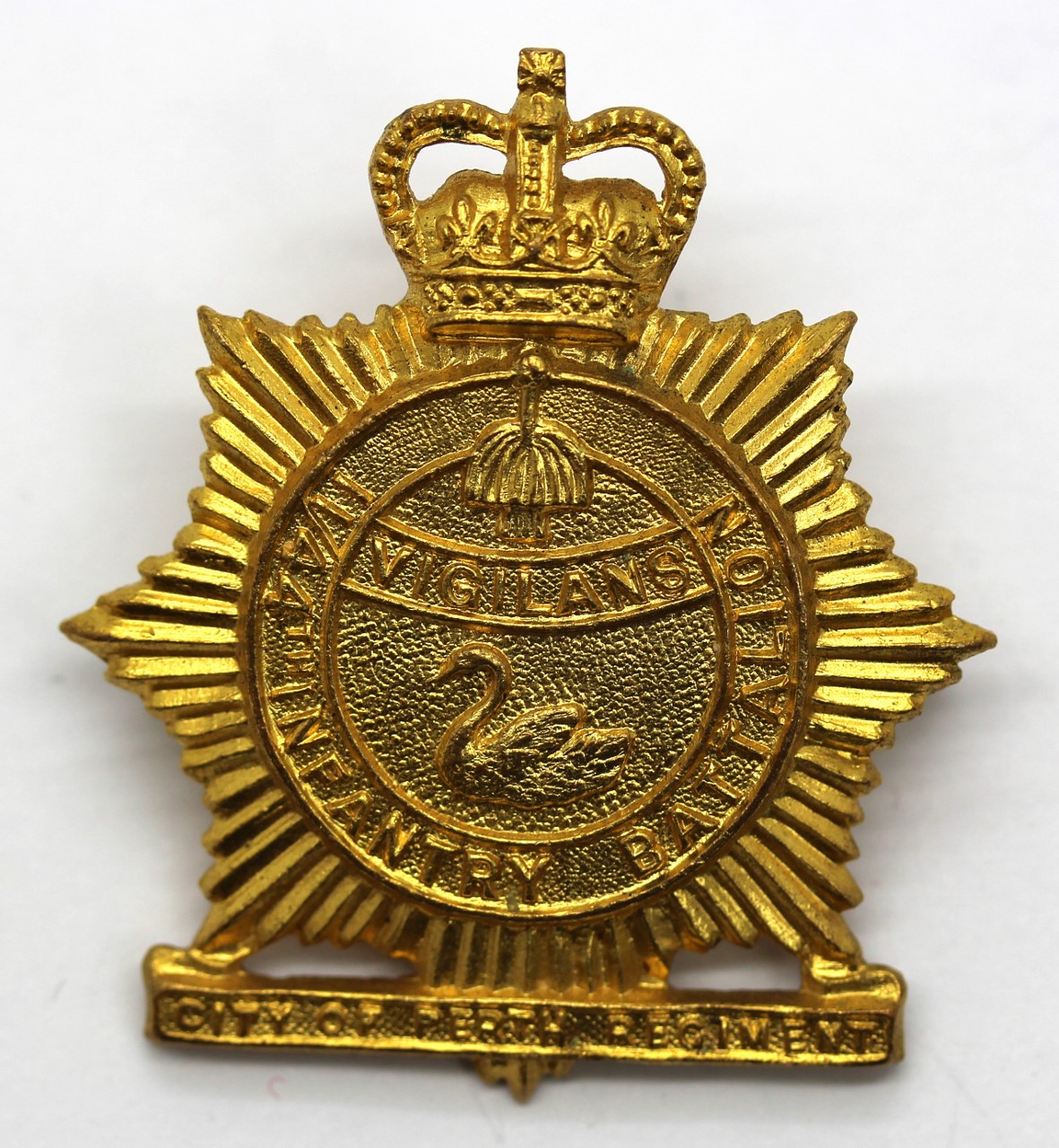 Australian 11th/44th Infantry Battalion (City of Perth Regiment) Cap Badge