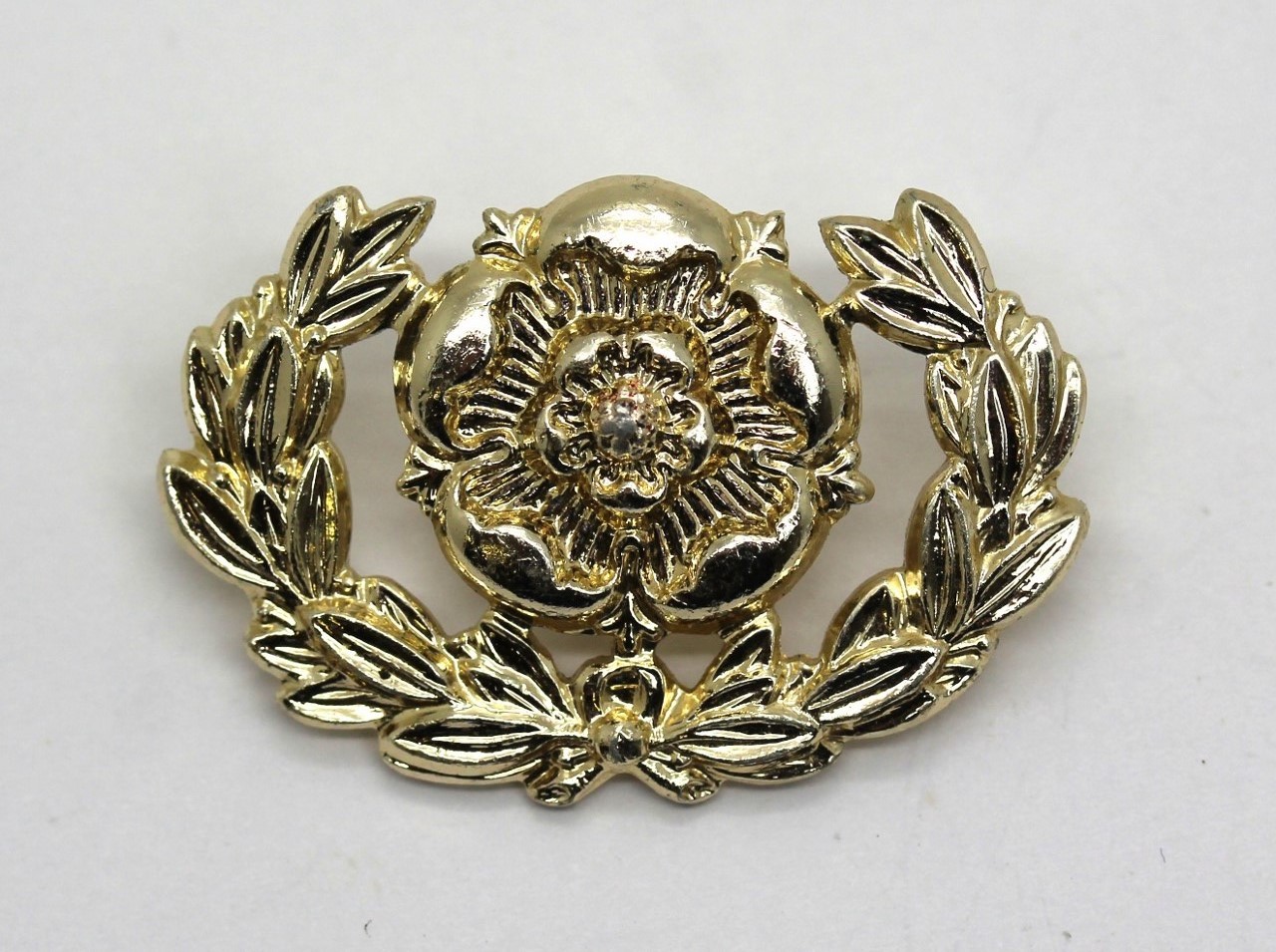 Royal Hampshire Regiment Anodised (Staybrite) Collar Badge