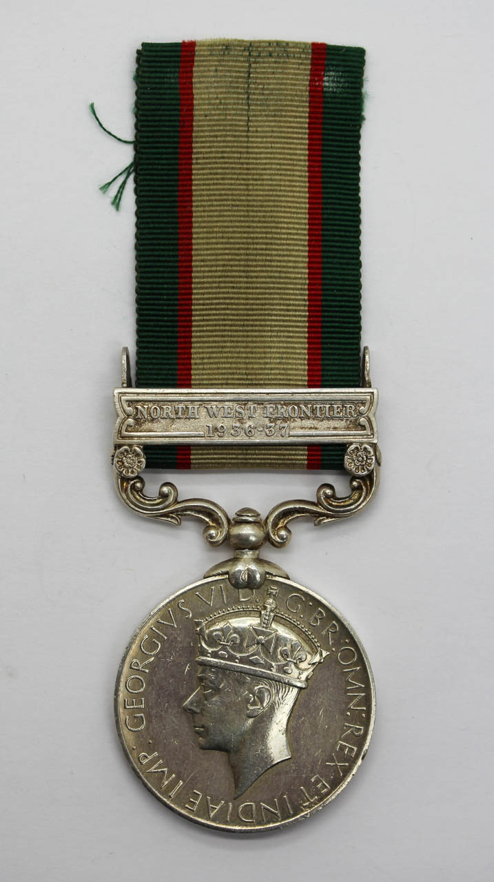 1936 India General Service Medal (Clasp - North West Frontier 1936-37) - Rfm. Embahadur Karki, 1-9th Gurkha Rifles
