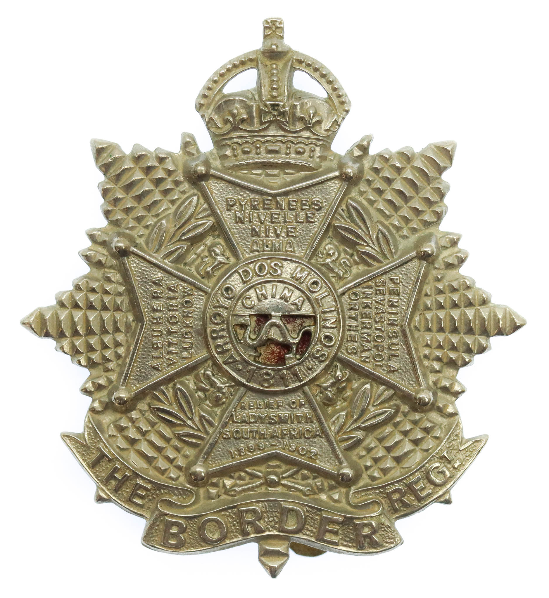 Border Regiment Cap Badge - King's Crown