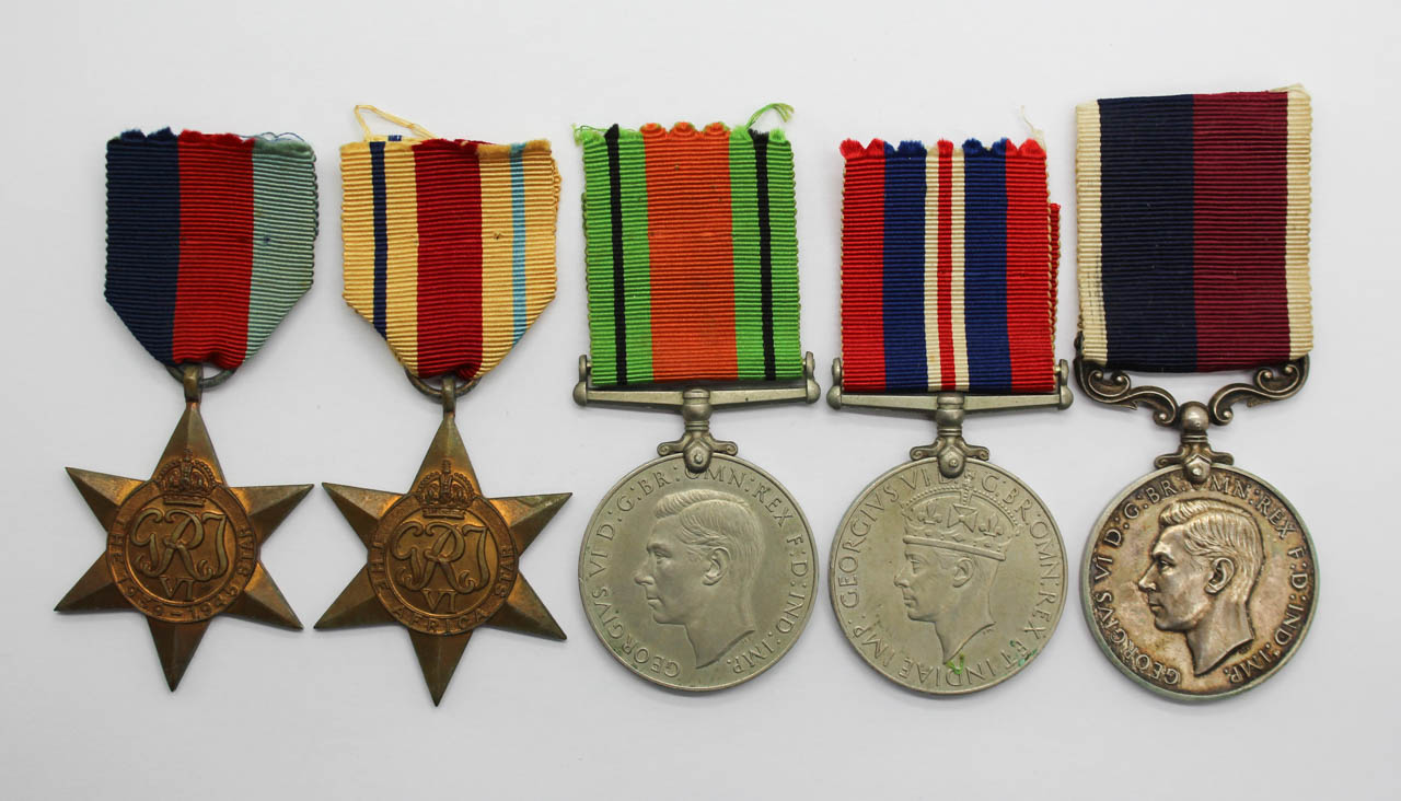 WW2 and RAF Long Service & Good Conduct Medal Group of Five - F.Sgt. P.R. Horton, Royal Air Force