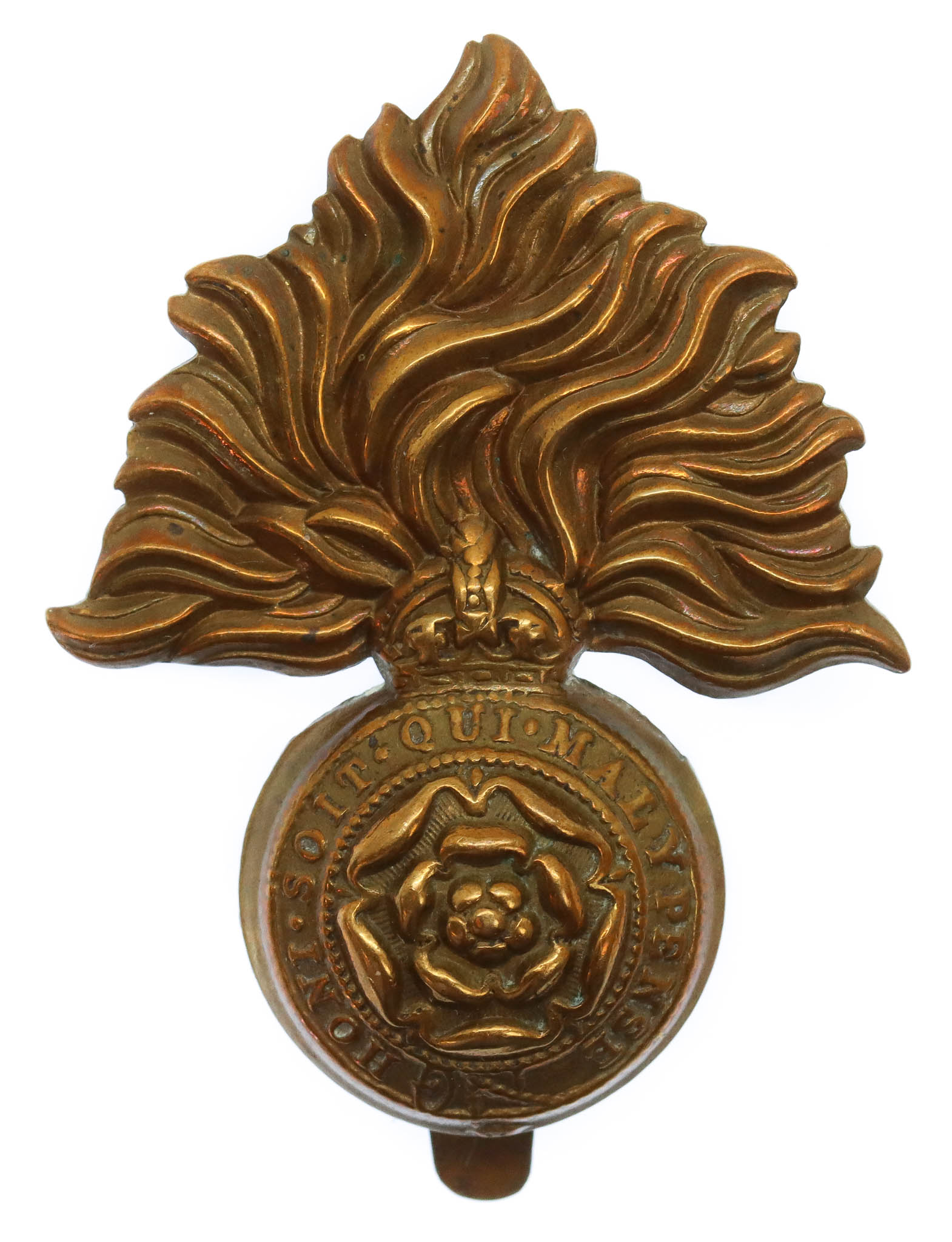 Royal Fusiliers Cap Badge - King's Crown