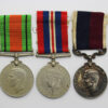 WW2 Defence Medal, War Medal and RAF Long Service & Good Conduct Medal Group - Sgt. W.W. Vaughan, Royal Air Force