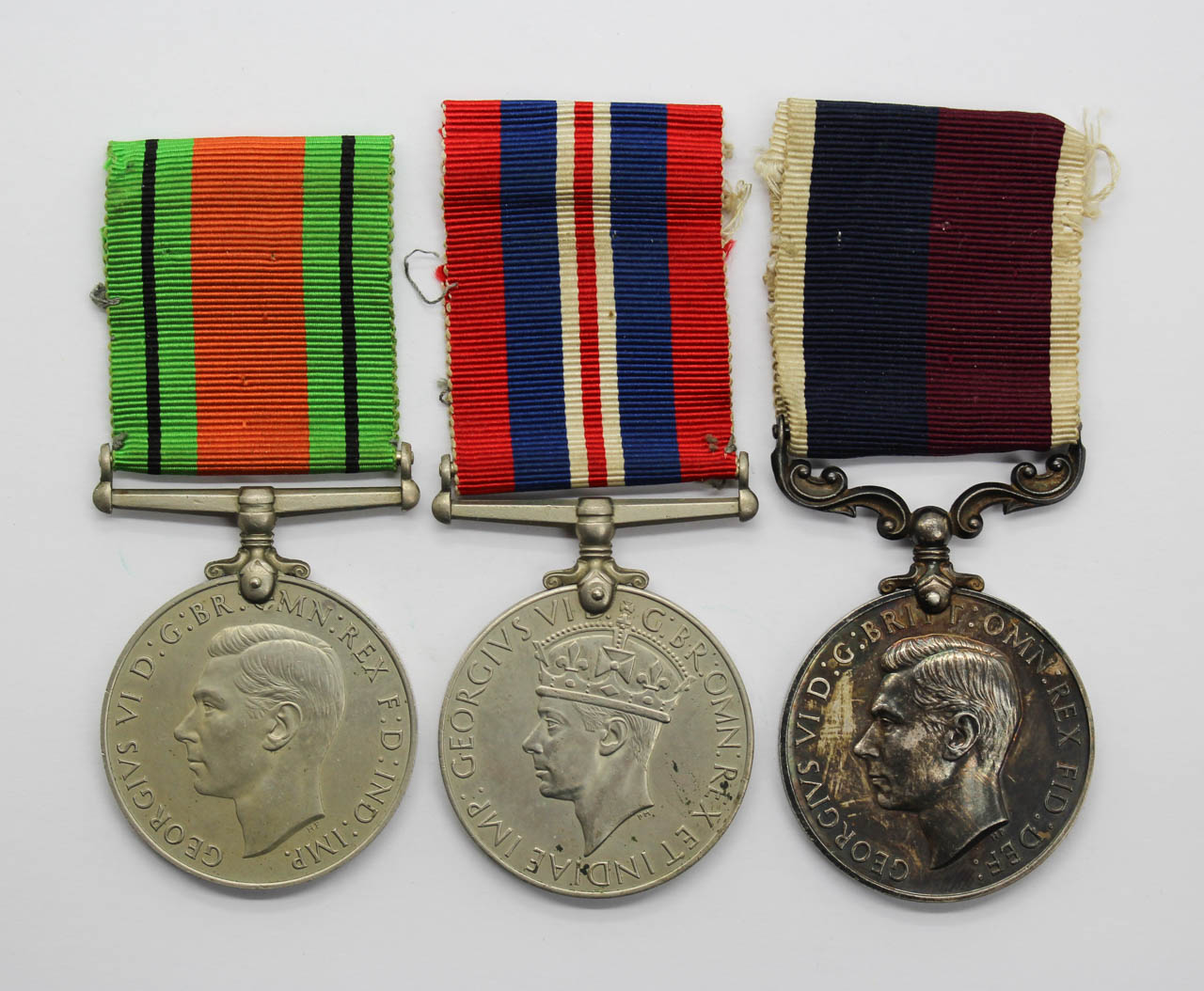 WW2 Defence Medal, War Medal and RAF Long Service & Good Conduct Medal Group - Sgt. W.W. Vaughan, Royal Air Force