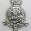 Cambridge University O.T.C. Anodised (Staybrite) Cap Badge - Queen's Crown
