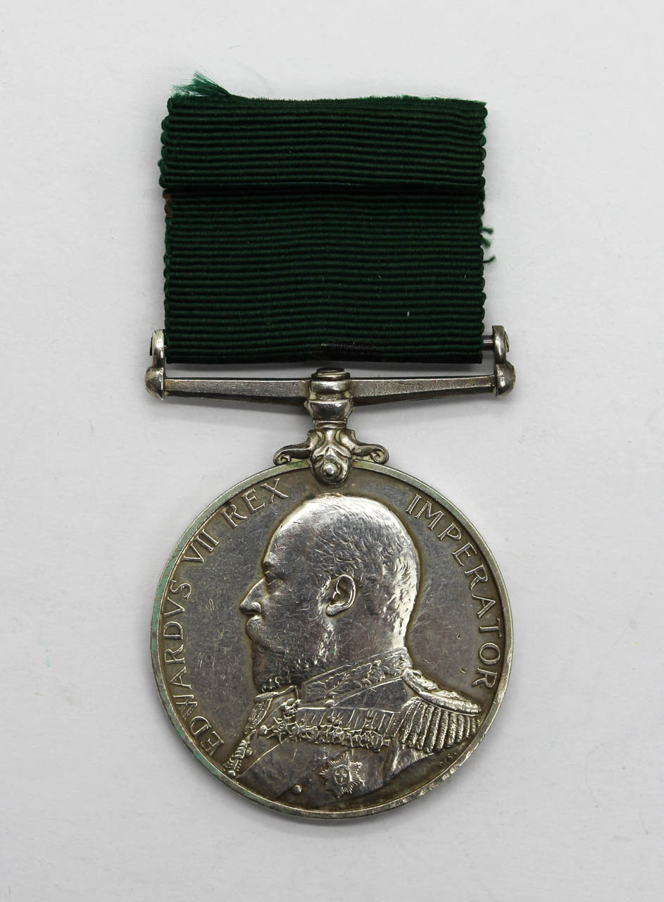 Edward VII Royal Naval Reserve Long Service & Good Conduct Medal - Seaman 1st Cl. H. Hobbs, Royal Naval Reserve