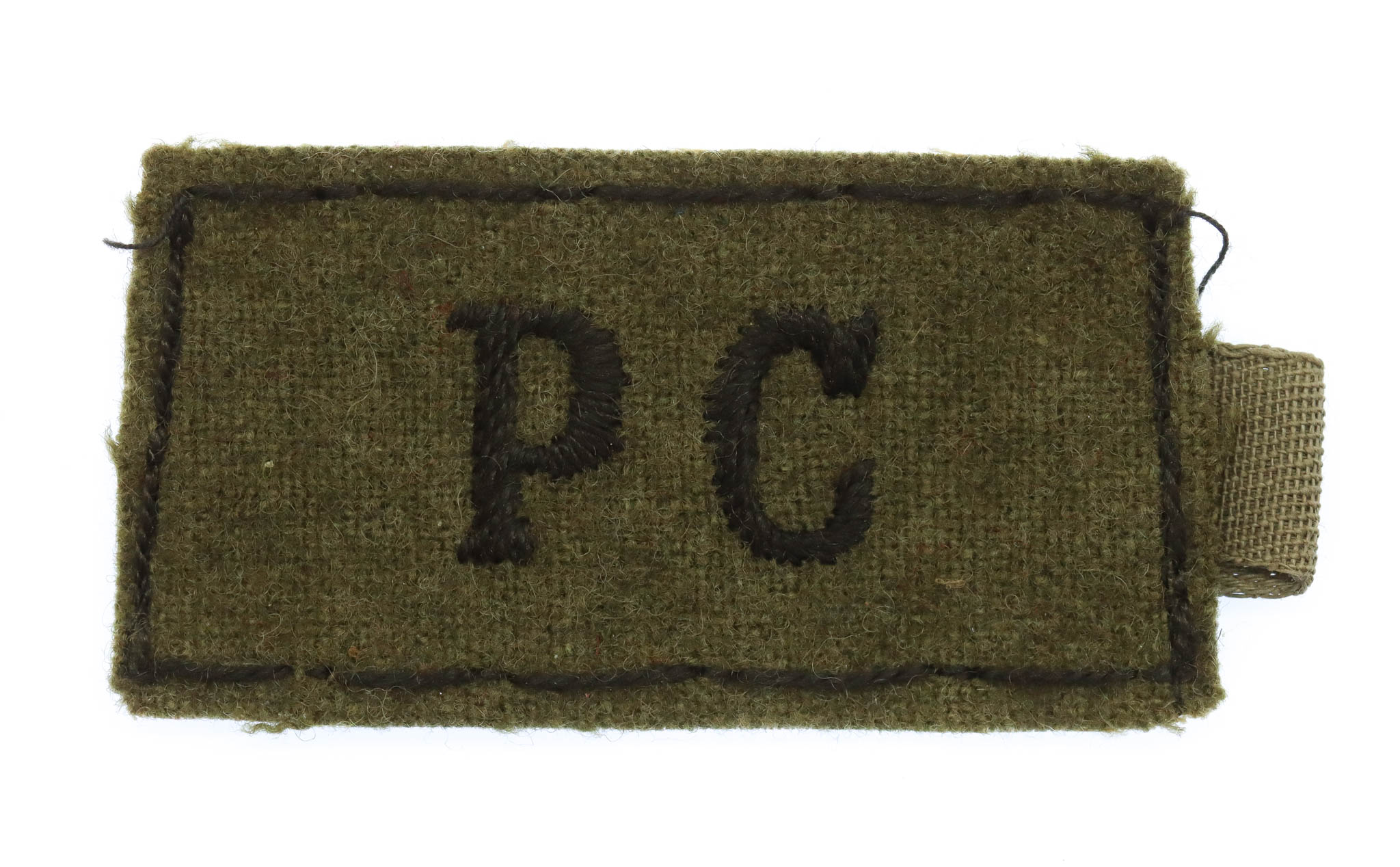Pioneer Corp (P.C.) WW2 Cloth Slip On Shoulder Title