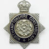 Northamptonshire Constabulary Senior Officer's Enamelled Cap Badge - King's Crown