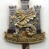 Exeter University O.T.C. Anodised (Staybrite) Cap Badge