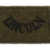 Lincolnshire Regiment (LINCOLN) WW2 Cloth Slip On Shoulder Title