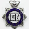 Greater Manchester Police Senior Officer's Enamelled Cap Badge - Queen's Crown