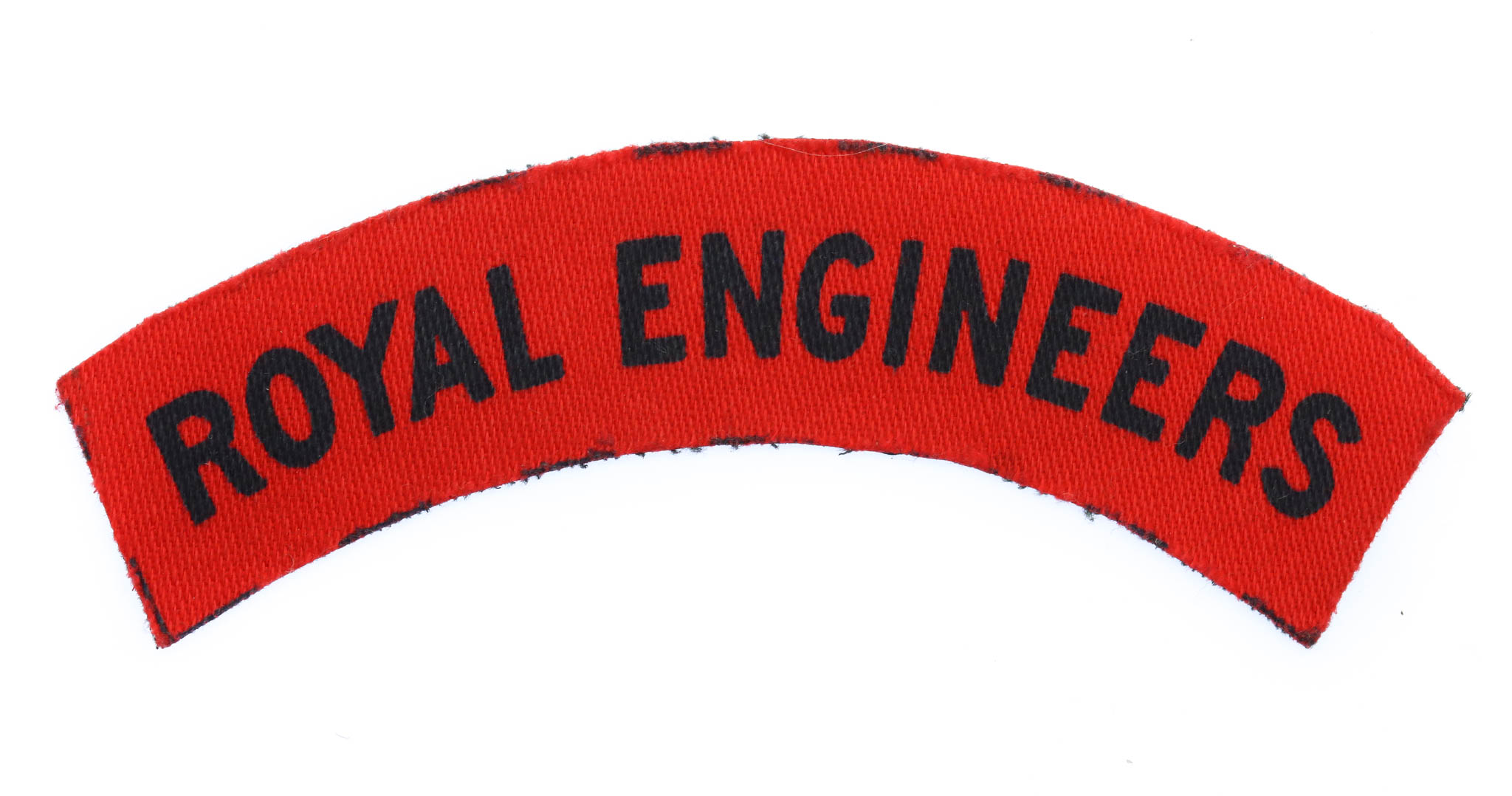Royal Engineers  (ROYAL ENGINEERS) Printed Shoulder Title