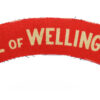 West Riding Regiment (DUKE of WELLINGTON'S) WW2 Printed Shoulder Title