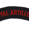 Royal Artillery (ROYAL ARTILLERY) Printed Shoulder Title