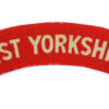 East Yorkshire Regiment (EAST YORKSHIRE) WW2 Printed Shoulder Title