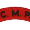 Corps of Military Police (C.M.P.) Printed Shoulder Title