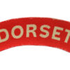 Dorset Regiment (DORSET) WW2 Printed Shoulder Title