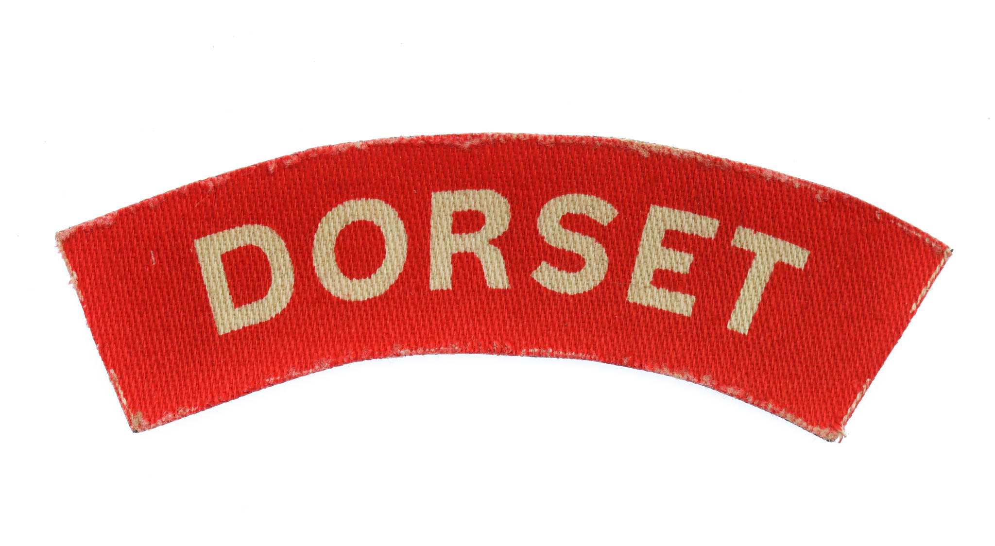 Dorset Regiment (DORSET) WW2 Printed Shoulder Title