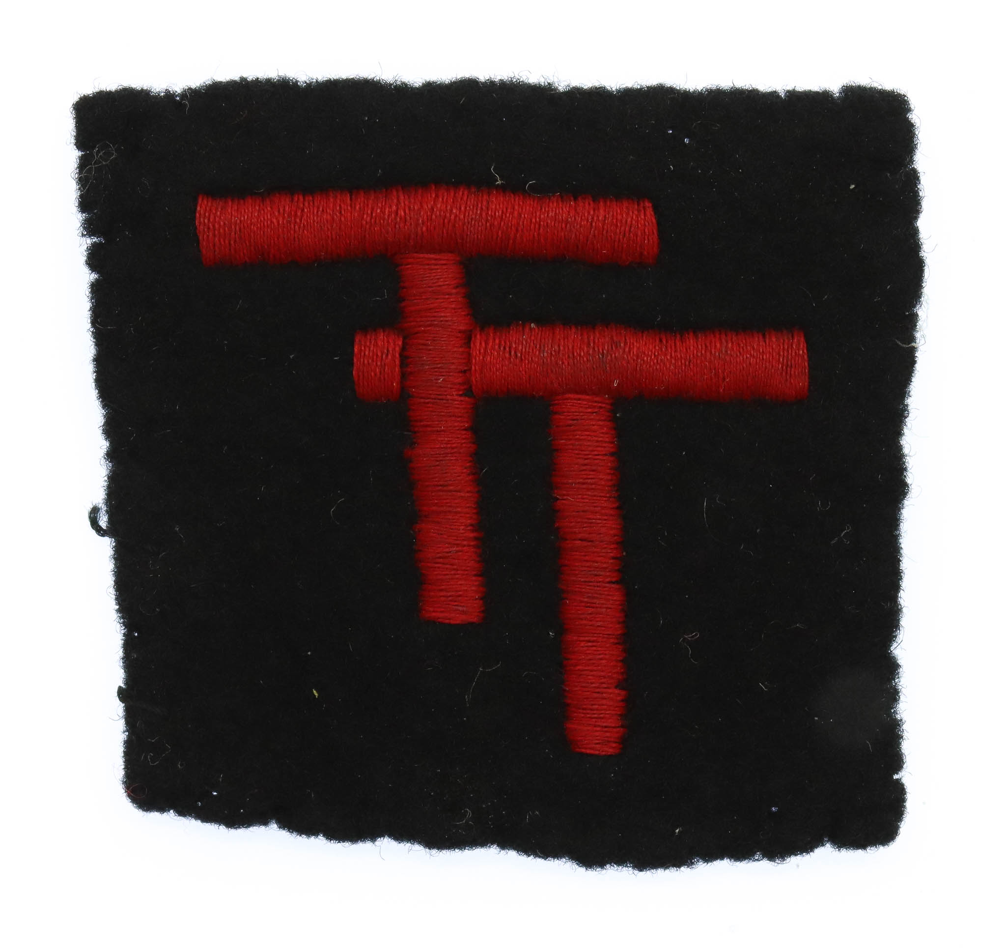 50th (Northumbrian) Division Cloth Formation Sign