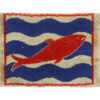 2nd Corps Silk Embroidered Cloth Formation Sign 