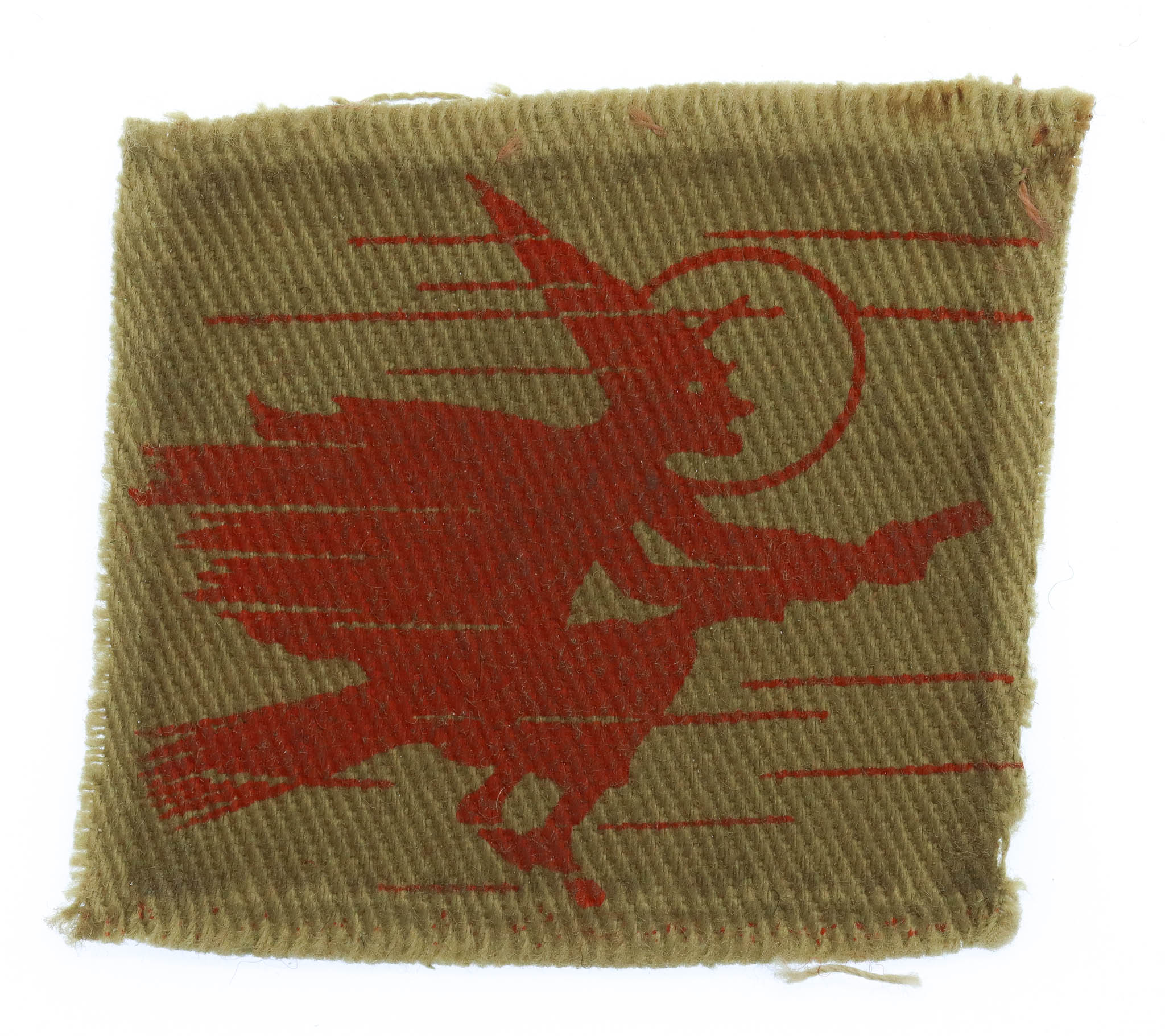 2nd Anti-Aircraft Division WW2 Printed Formation Sign (1st Pattern)