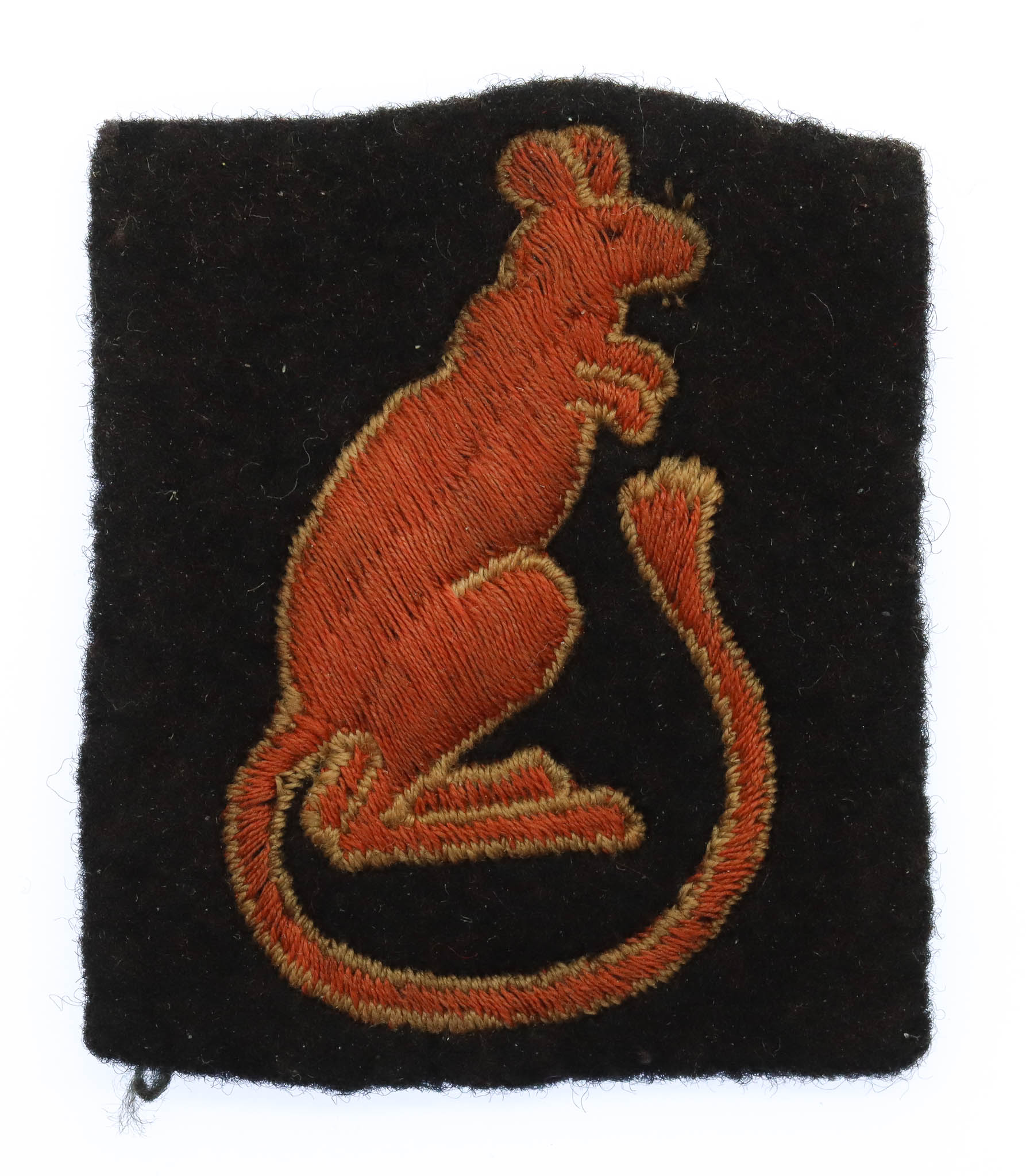 7th Armoured Division Cloth Formation Sign 