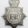 Devon & Cornwall Constabulary Helmet Plate - Queen's Crown
