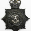 Kent Constabulary Night Helmet Plate - Queen's Crown
