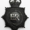 Hertfordshire Constabulary Night Helmet Plate - Queen's Crown