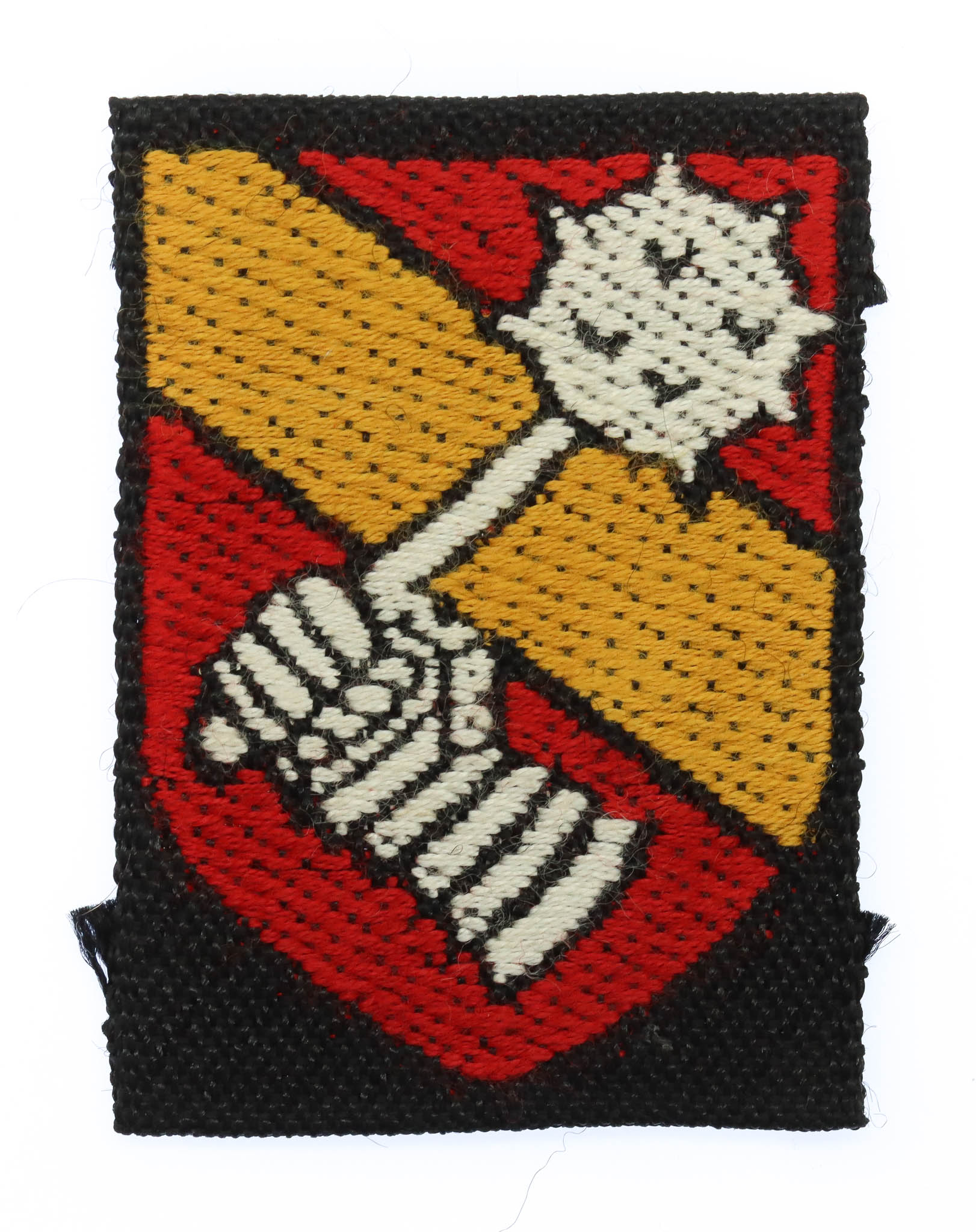 34th Armoured Brigade Cloth Formation Sign