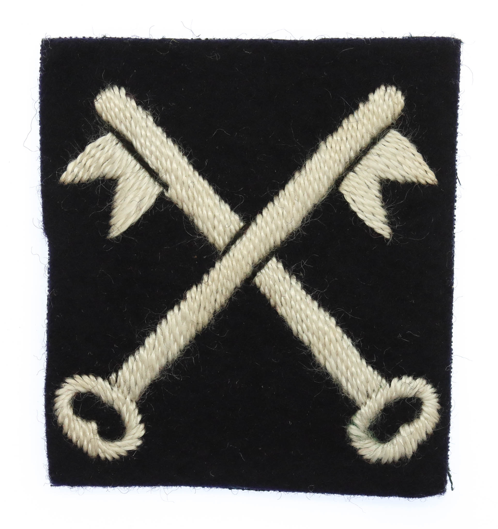 2nd Infantry Division Cloth Formation Sign