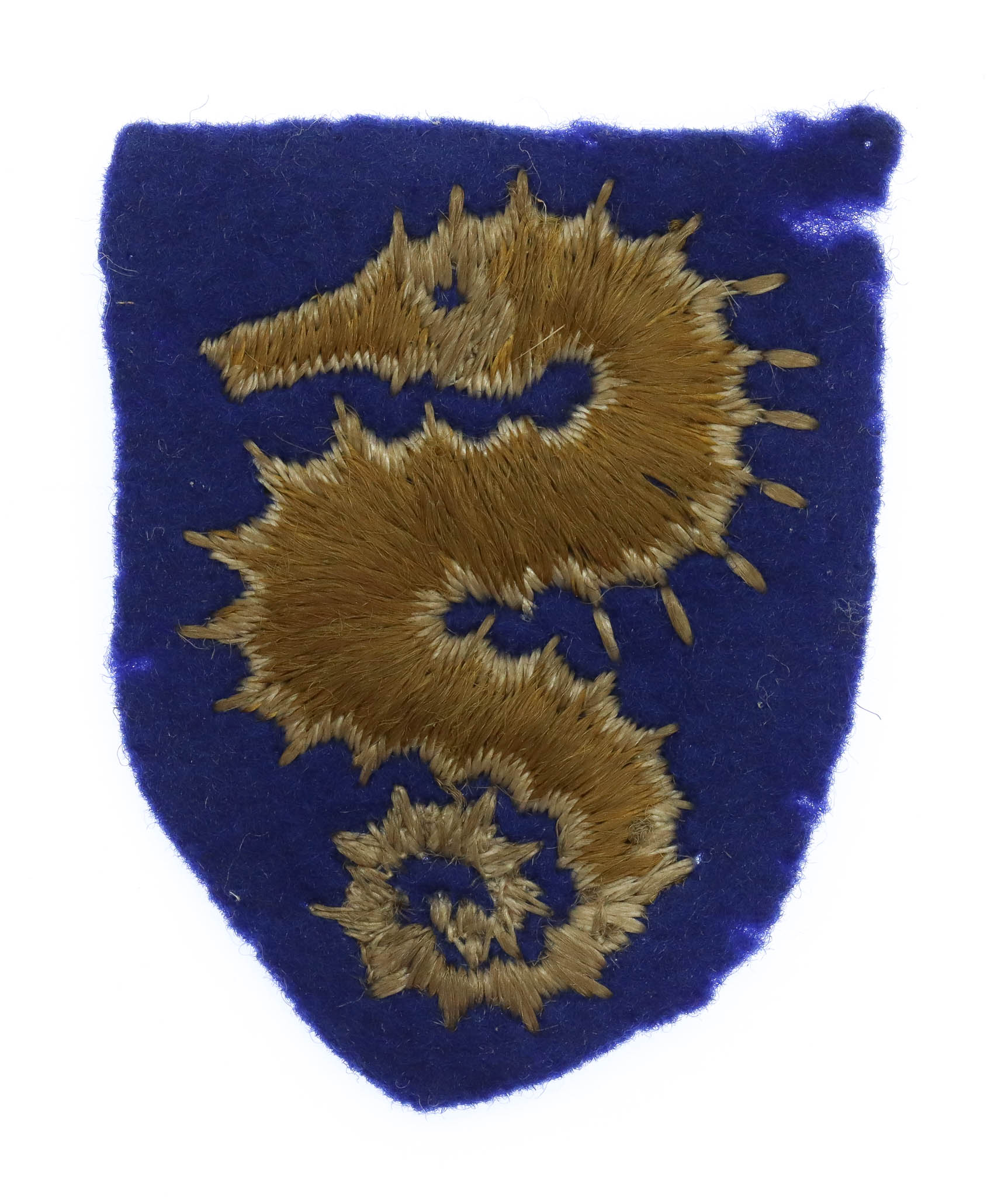 27th Armoured Brigade Cloth Formation Sign