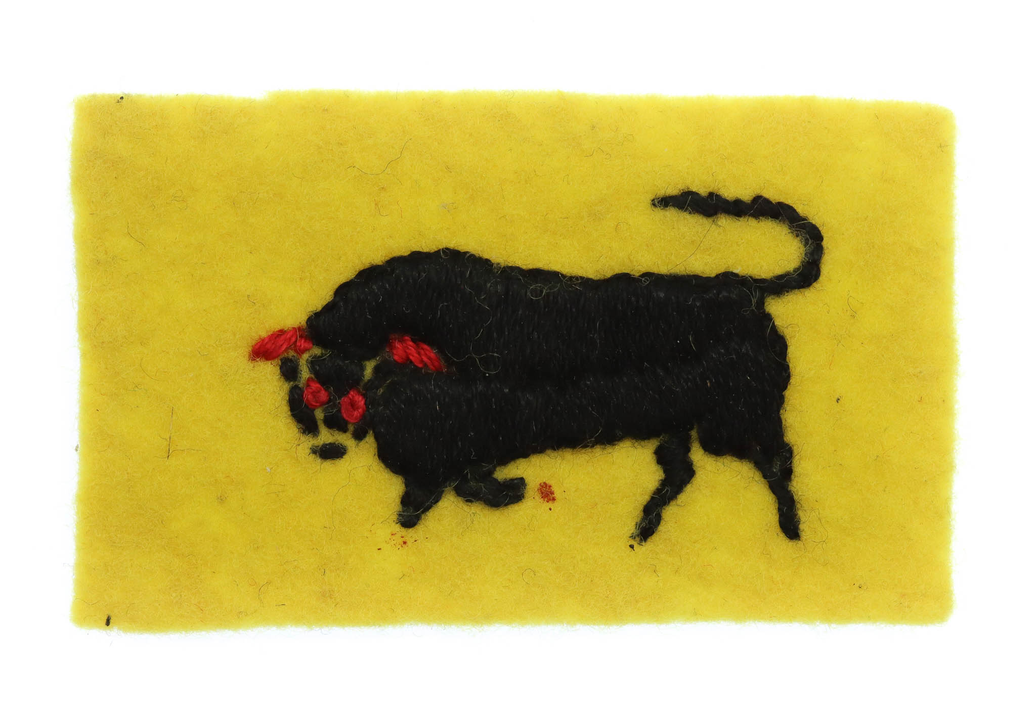 11th Armoured Division Cloth Formation Sign