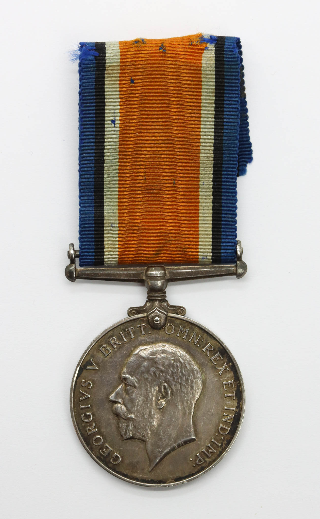 WW1 British War Medal - 2nd Lieut. J.T. Manterfield, Lincolnshire Regiment (Attd. Machine Gun Corps) - K.I.A.