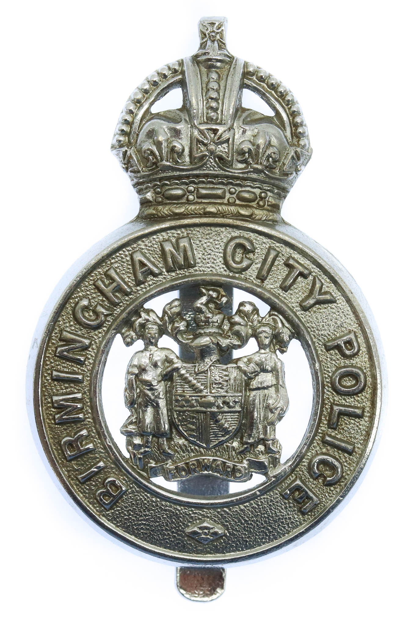 Birmingham City Police Cap Badge - King's Crown