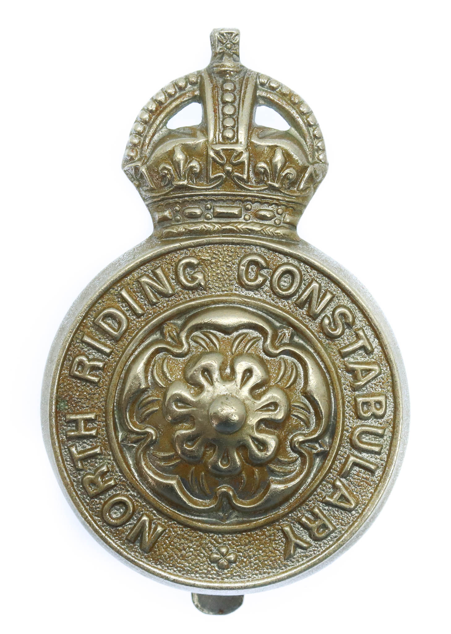 North Riding Constabulary Cap Badge - King's Crown